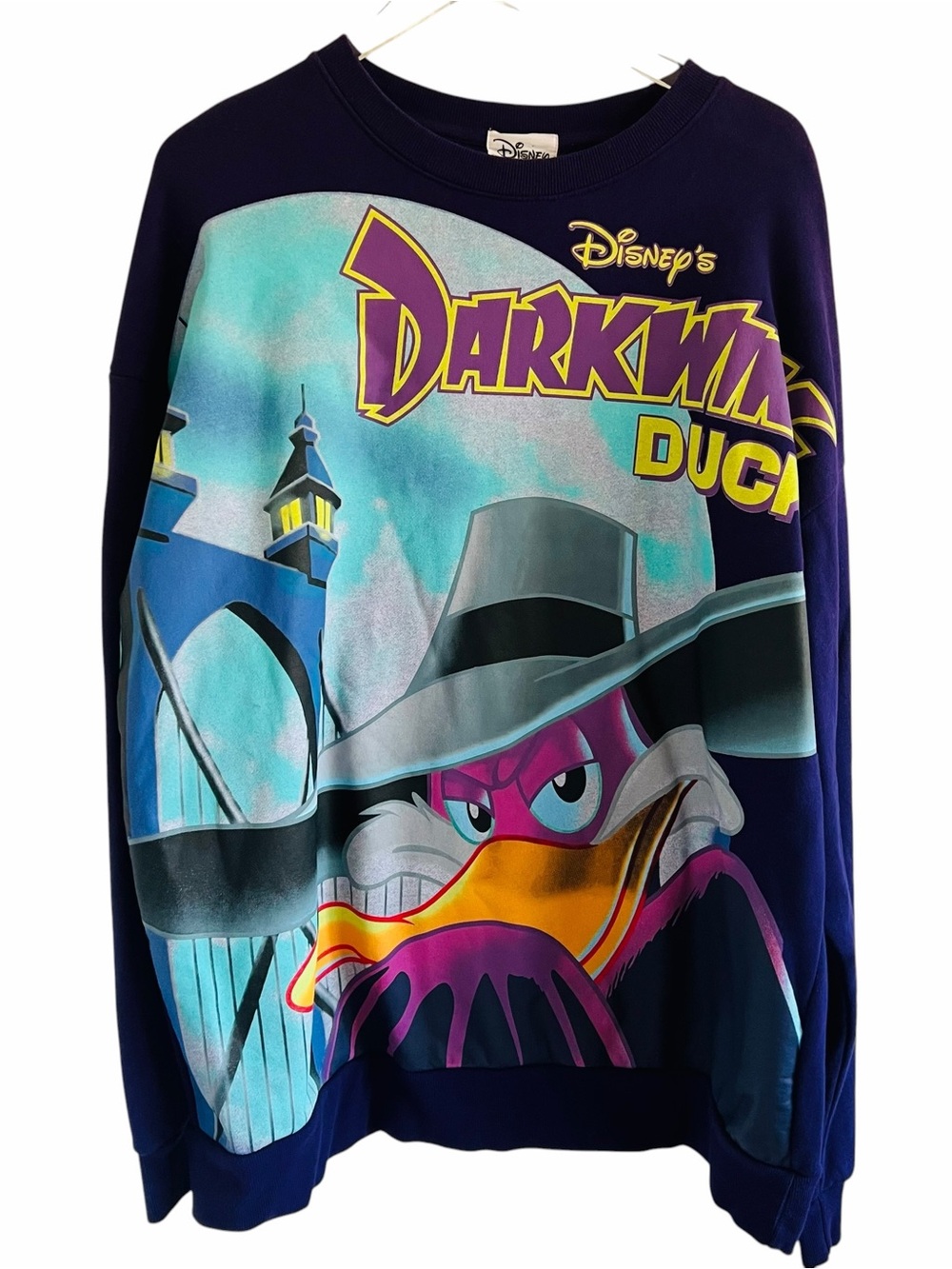 Disney Darkwing Duck Crewneck Sweater